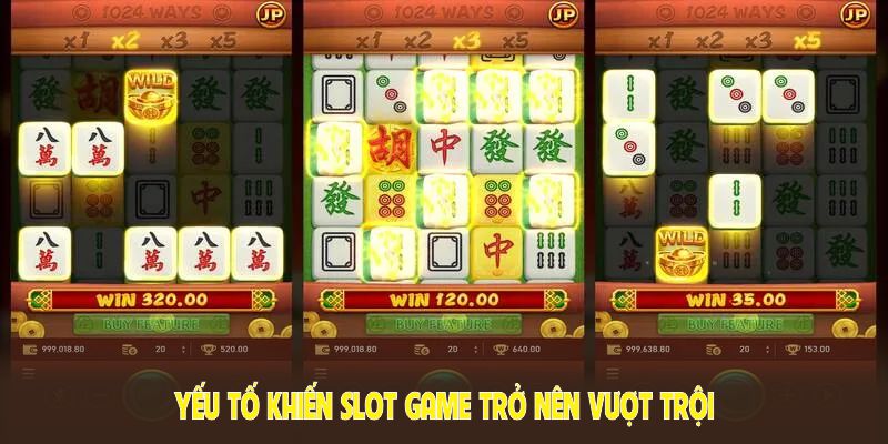 Khám phá các yếu tố khiến slot game đường mạt chược trở nên vượt trội